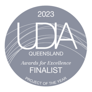 aria-label="UDIA Queensland 2023 Winner – Apartments Mid-Rise Category"